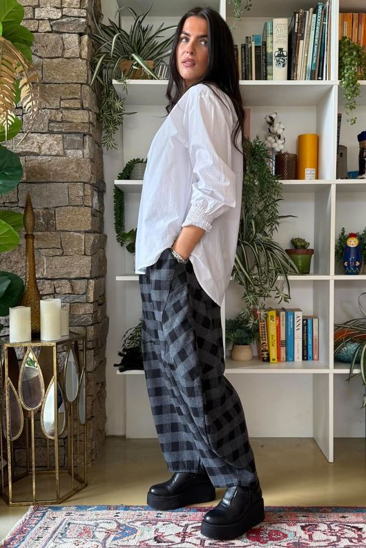 Paloma Tela Peter Pan Blouse White